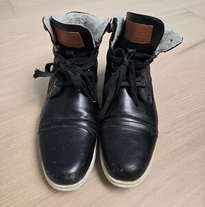 Black Men's Casual fashion Boots